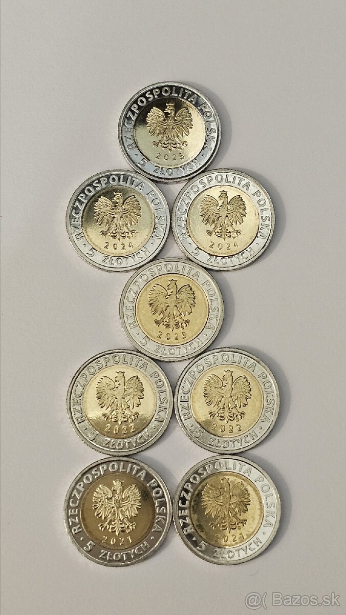 Sada poľských mincí - 2
