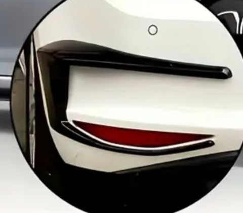 Golf 7 zadné doplnky na nárazník - 2