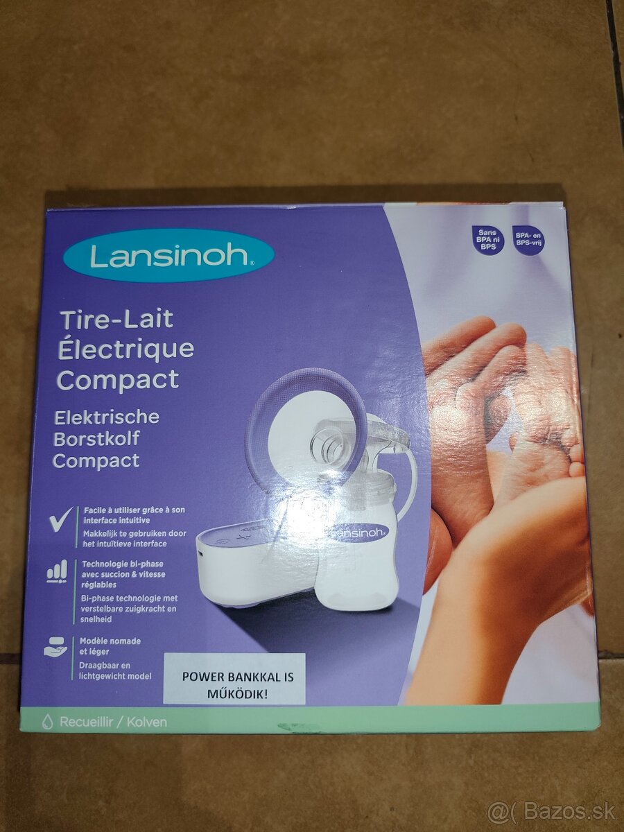 Elektrická odsávačka mlieka Lansinoh - 2