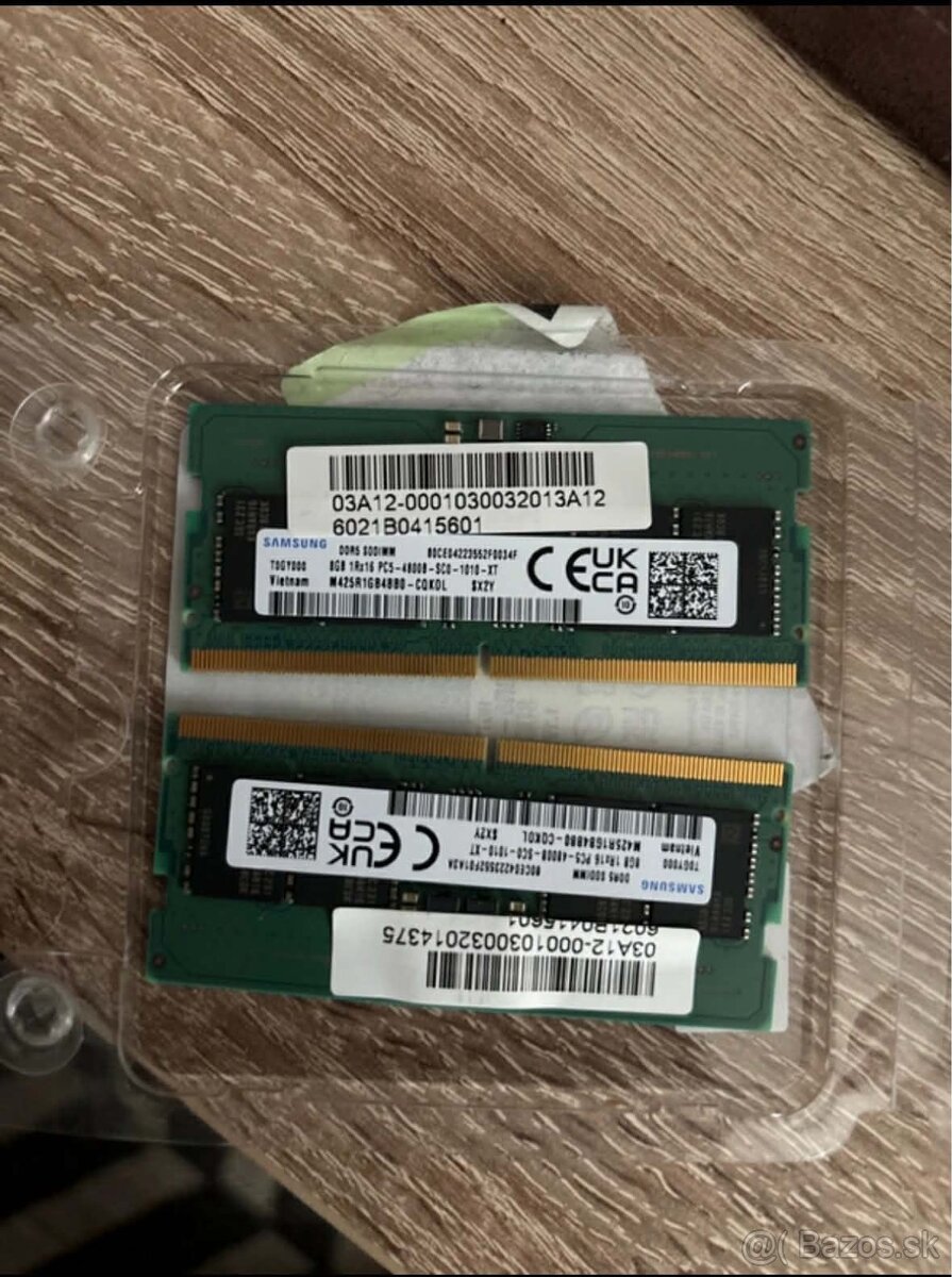 Samsung DDR5 2x 8gb - 2