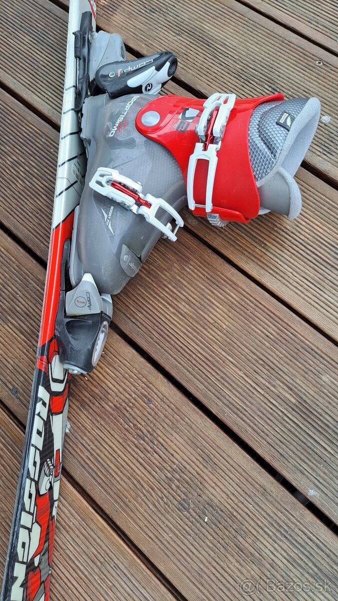 Detské lyže s lyžiarkami - 2