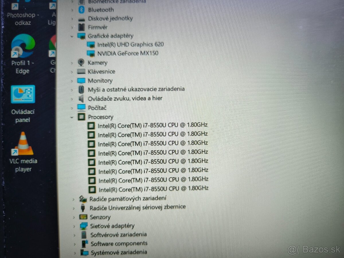 Predam notebook Lenovo T580 cpu i7-8550U vga nvidaia - 2