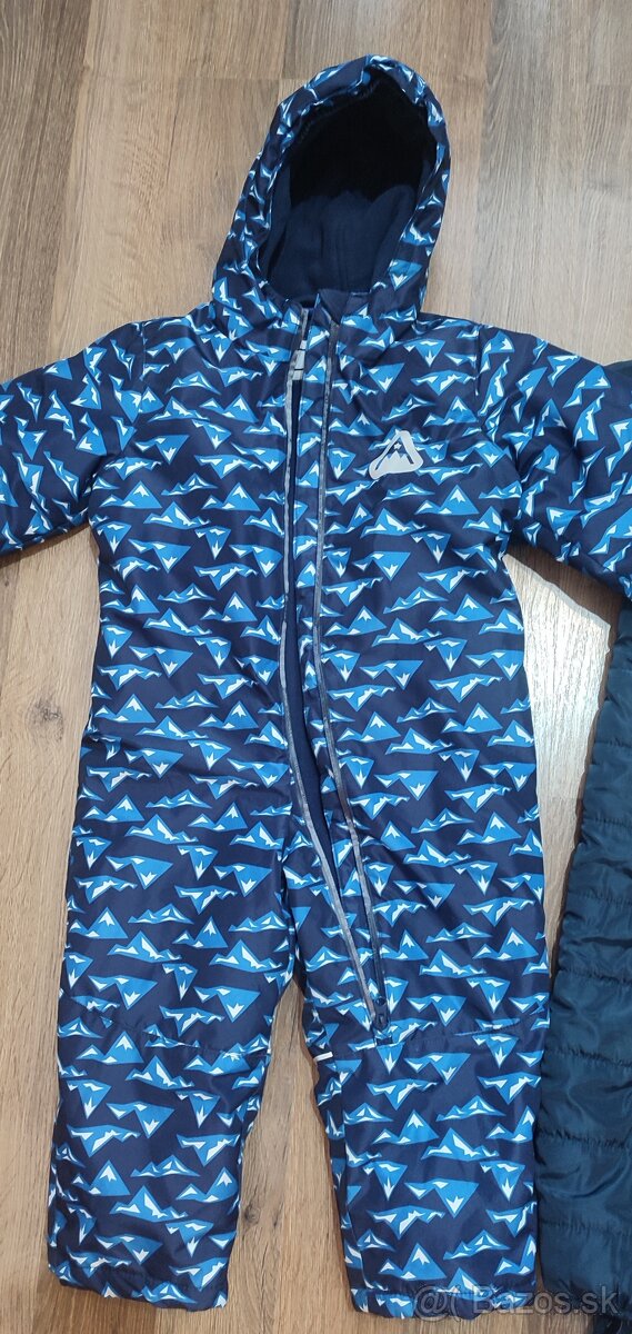 Zimný overal/kombinéza 98 2ks - 2