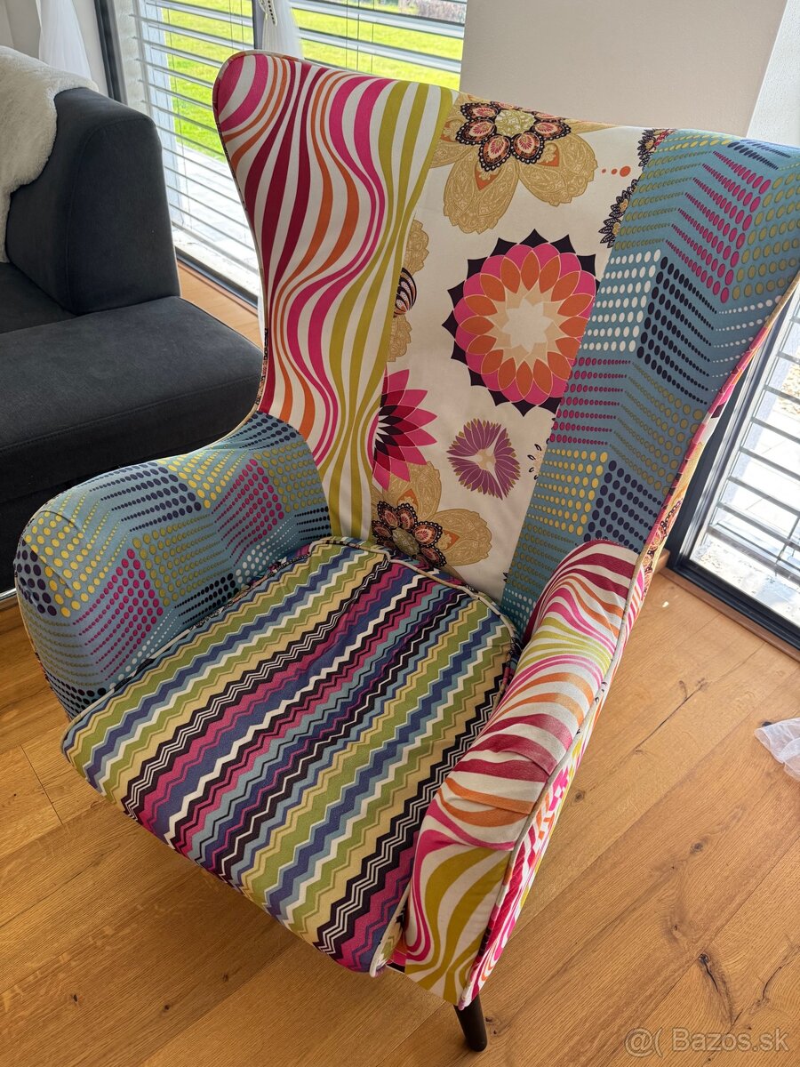 Predám Patchwork kreslo - 2