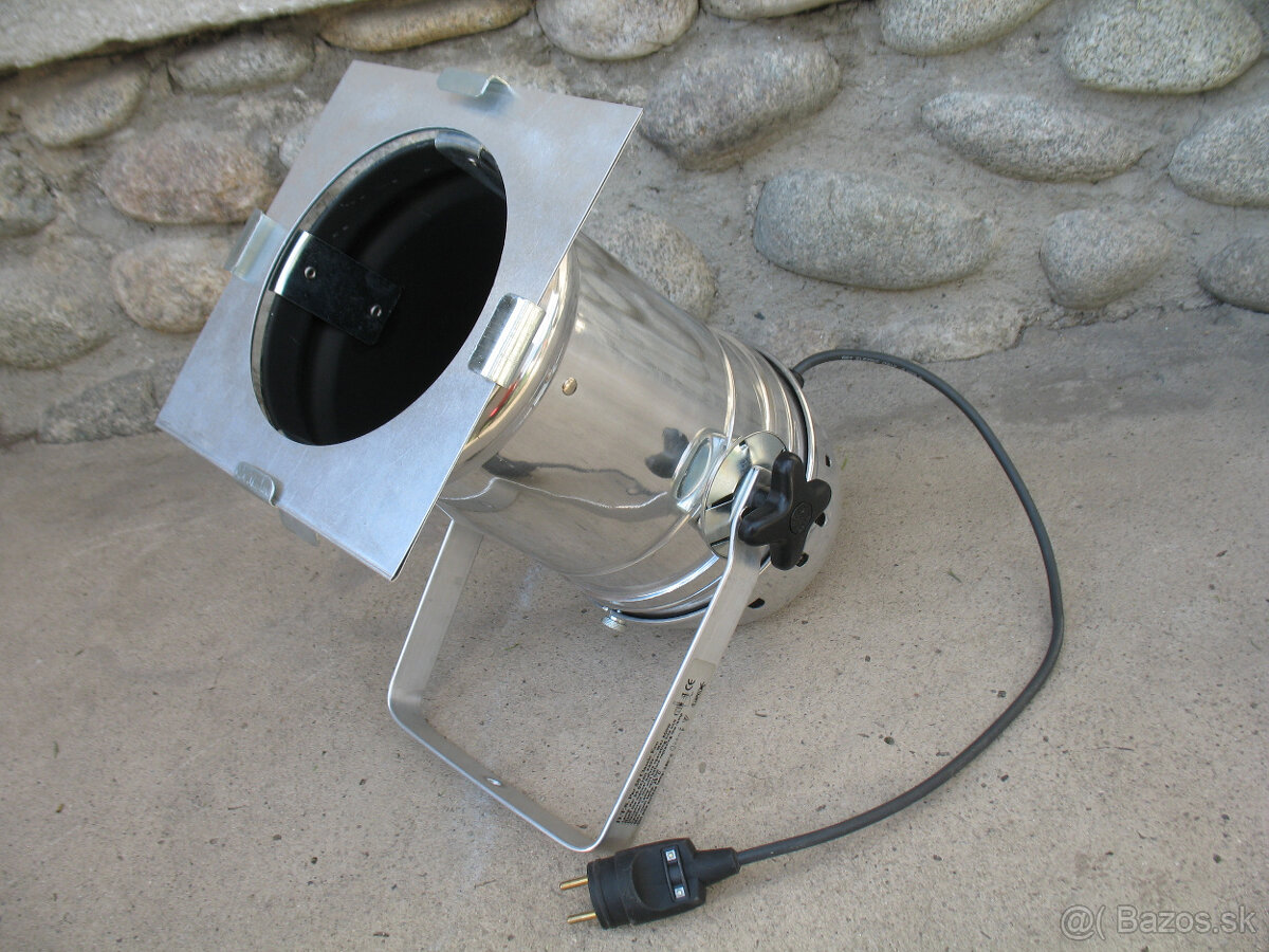 Predam bodove reflektory PAR-56, dlhe strieborne 7ks. - 2