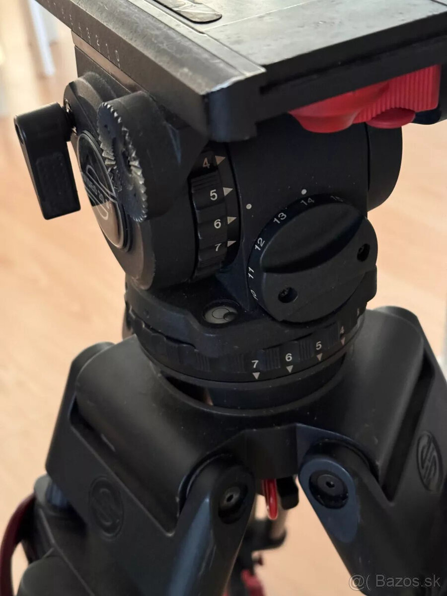 Fluidná hlava Sachtler Video 20 S1 s uhlíkovým statívom a st - 2