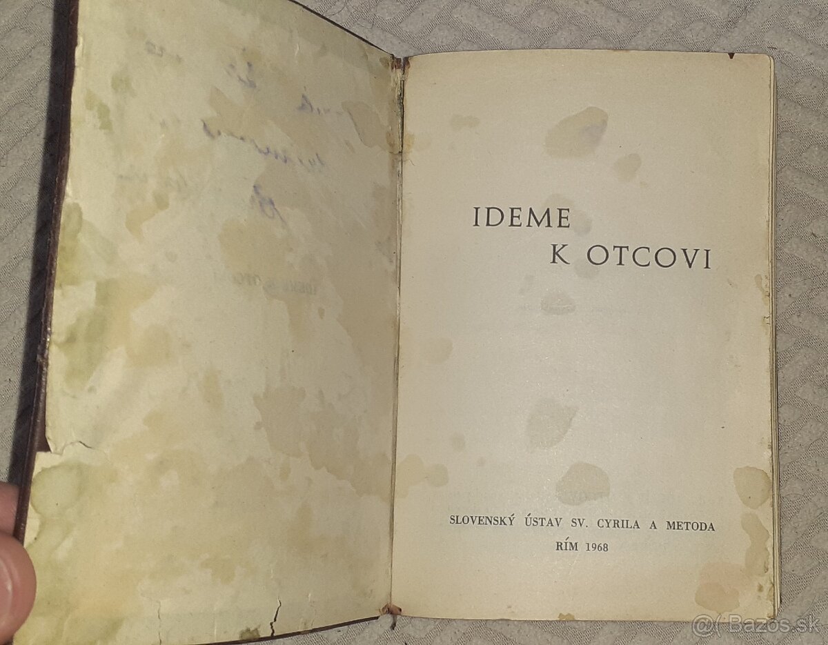 Predám staré modlitebné knižky - 2