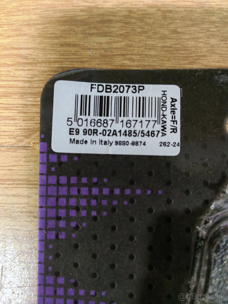 Brzdové doštičky FERODO - 2