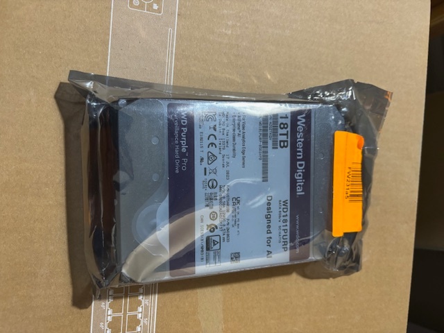 WD Purple Pro 18 TB - 2