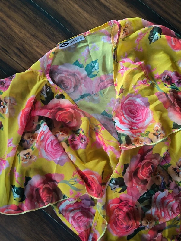 dlhé kvetinkové šaty Mexton - 2