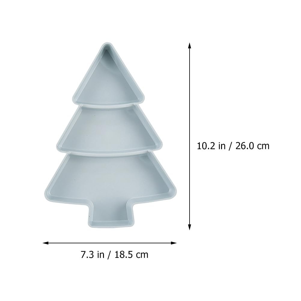Taniere súprava čipsov a namáčania 3 priehradkové plastové - 2