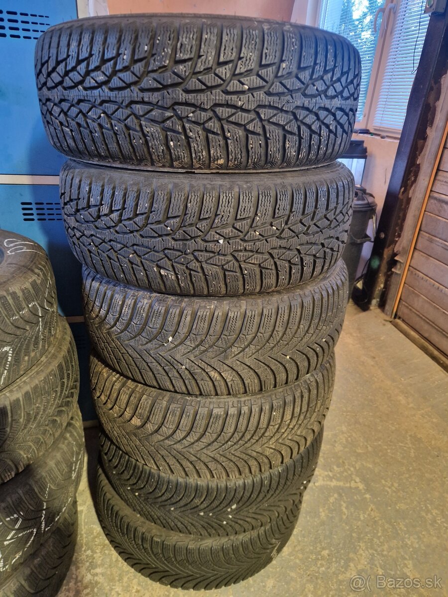 Predám zimné pneu Michelin 205/55r16 - 2