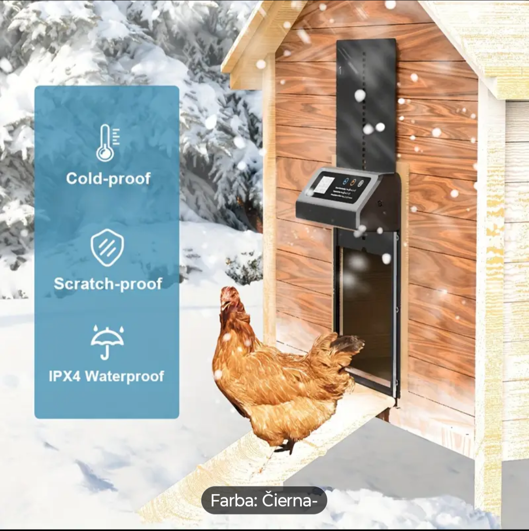 Automatické dvierka na kurnik - 2