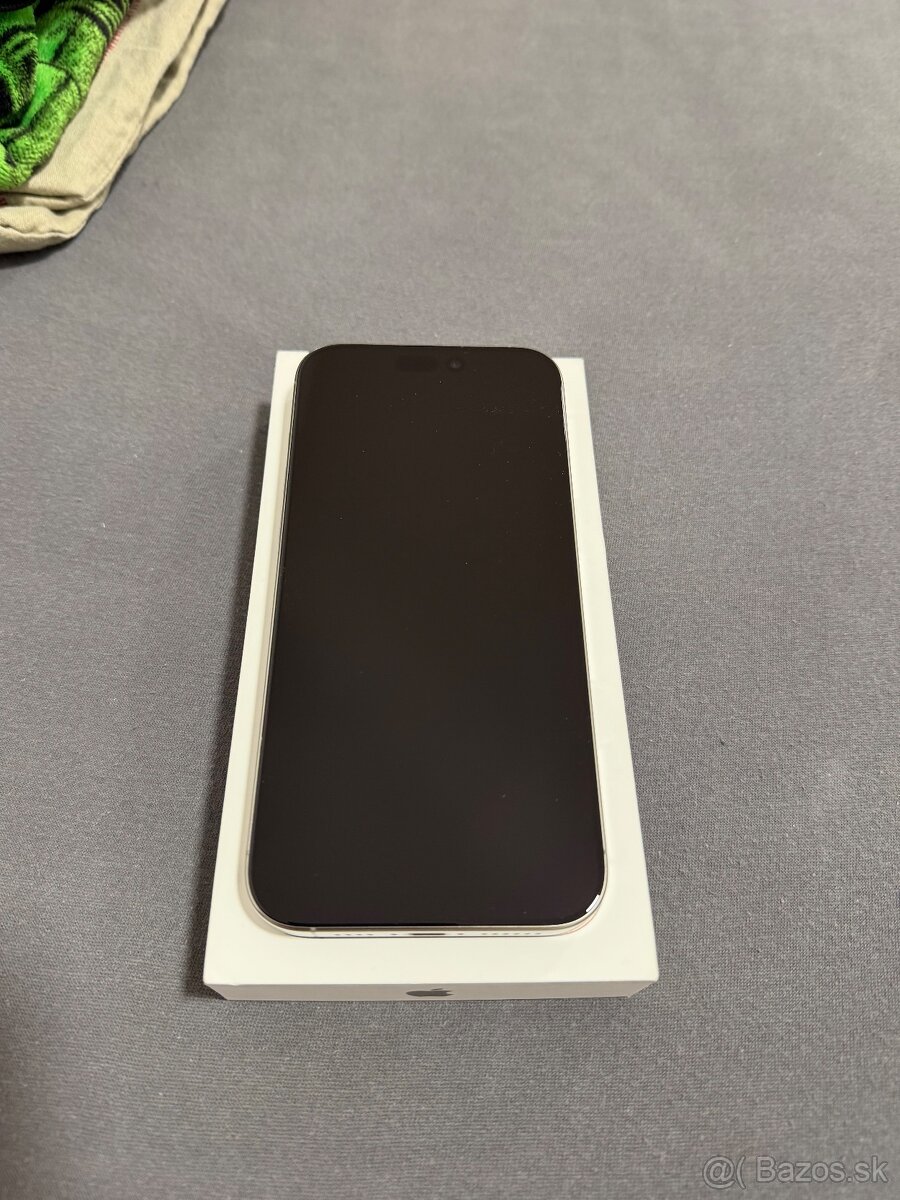 Predám iPhone 16 Pro Max Natural Titanium 256GB - 2