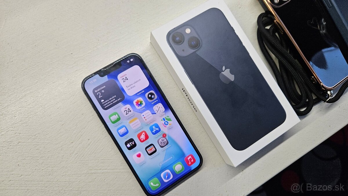 Apple iPhone 13 tmavý 256GB - aj vymením - 2