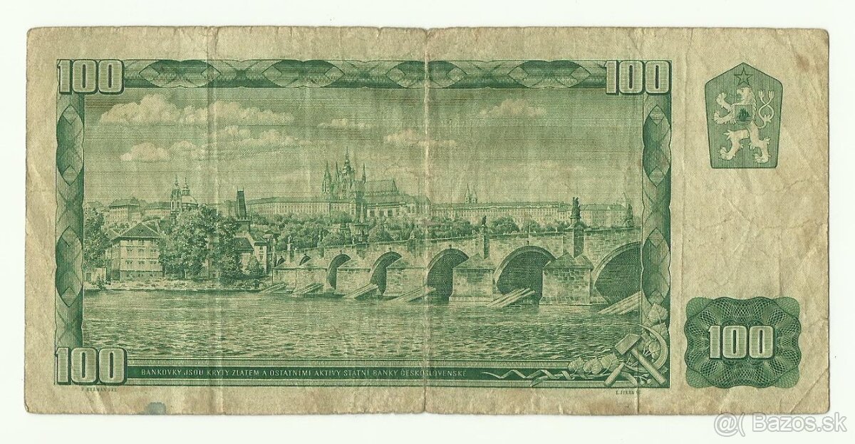 100 kčs 1960 séria P - 2