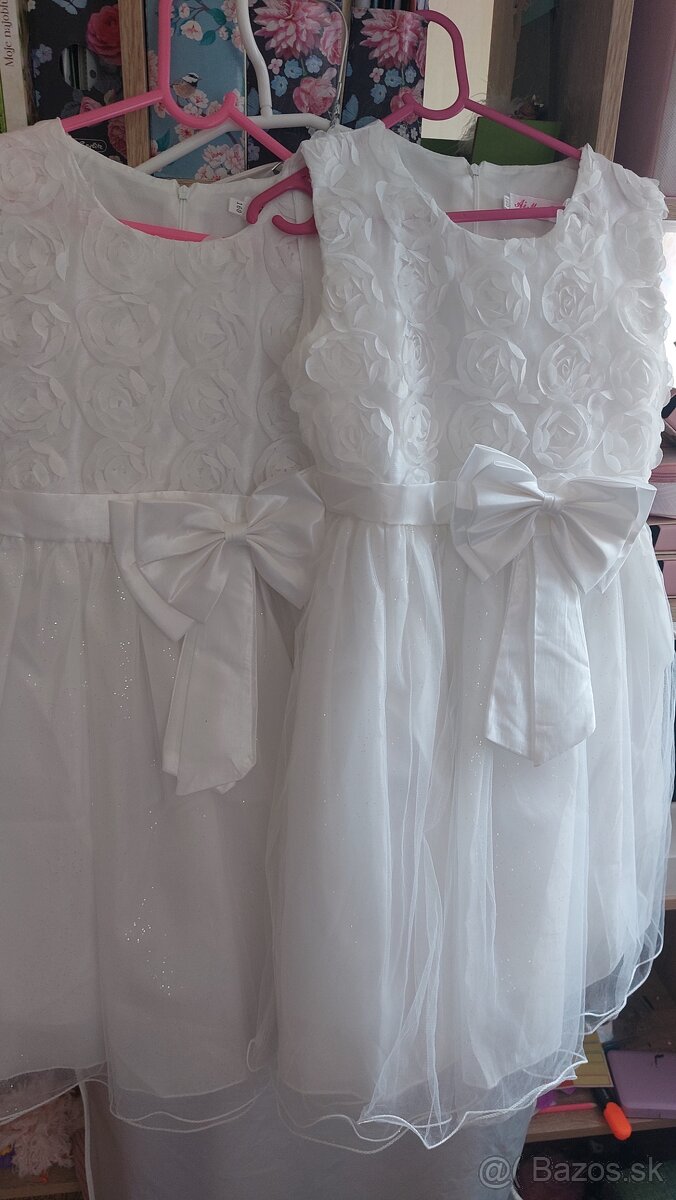 Predam slavnostne saty v.140/146 - 2