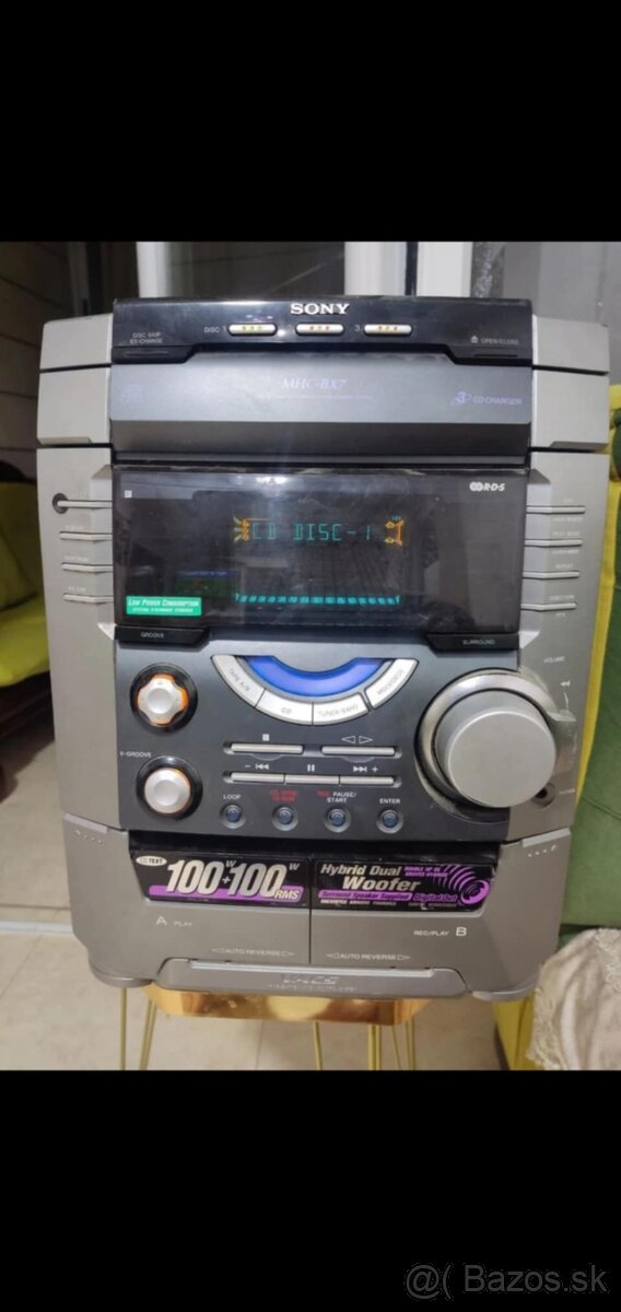 Sony bx7 hifi veža - 2