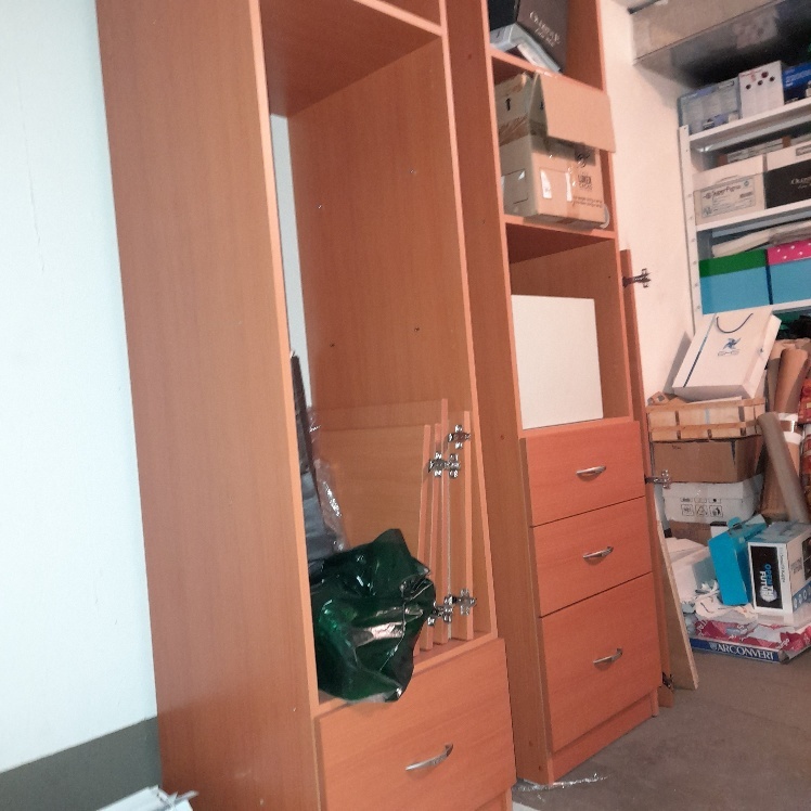 2 skrine , drevotrieska čerešna - 2