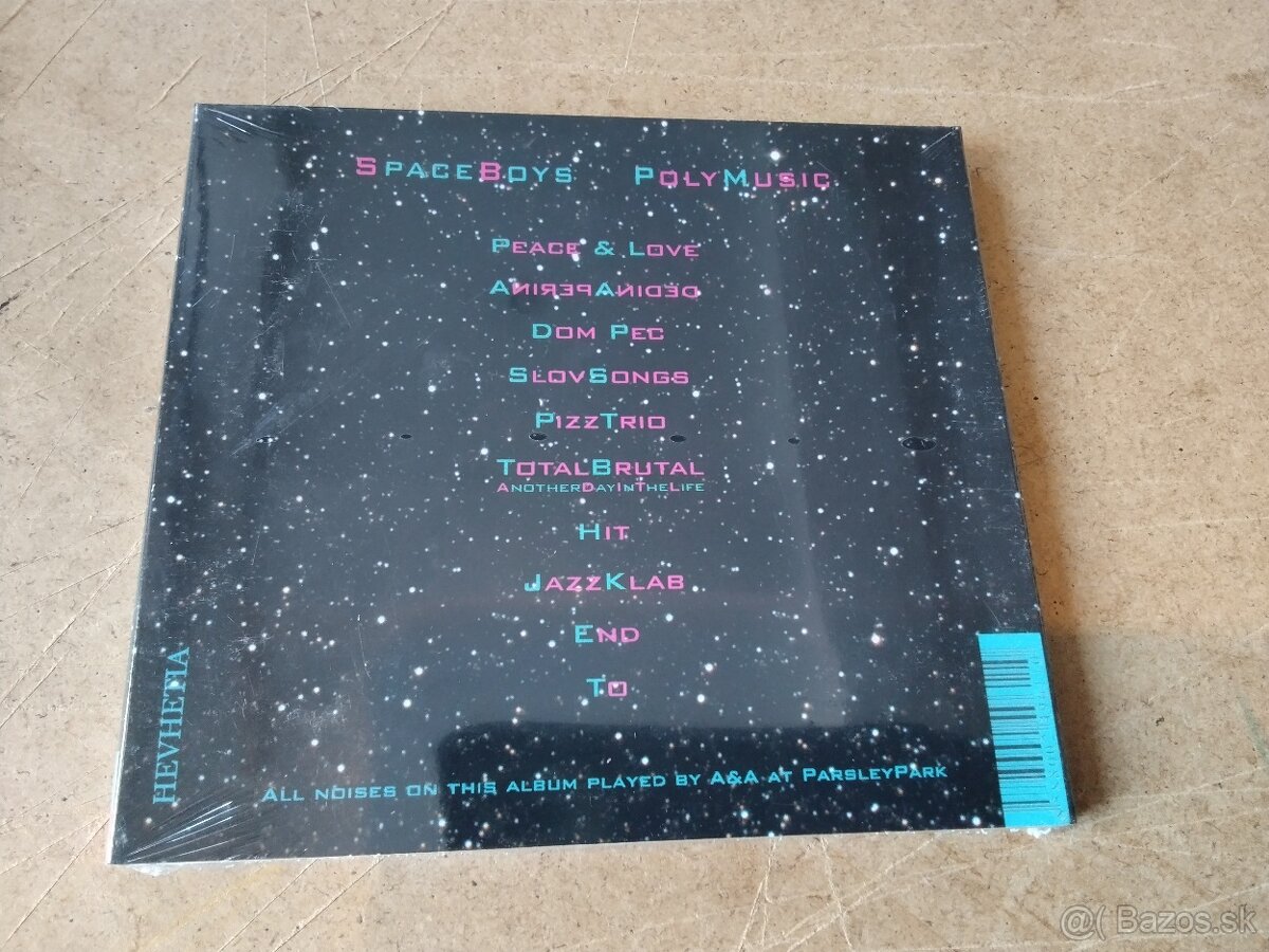 CD Šeban, Kubasák– Spaceboys / Polymusic - 2