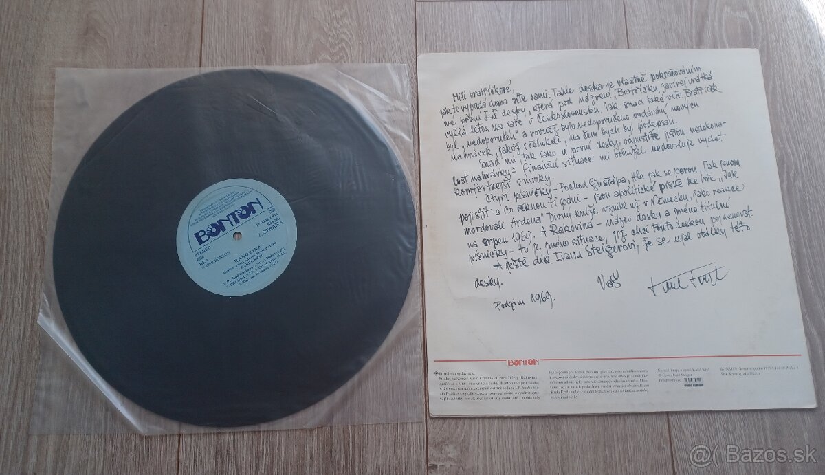 Staré LP platne Karel Kryl, nežna revolúcia a ine - 2