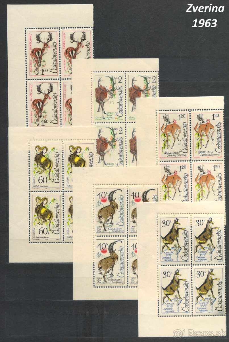 Poštové známky, filatelia: ČSSR, naše najkrajšie známky - 2