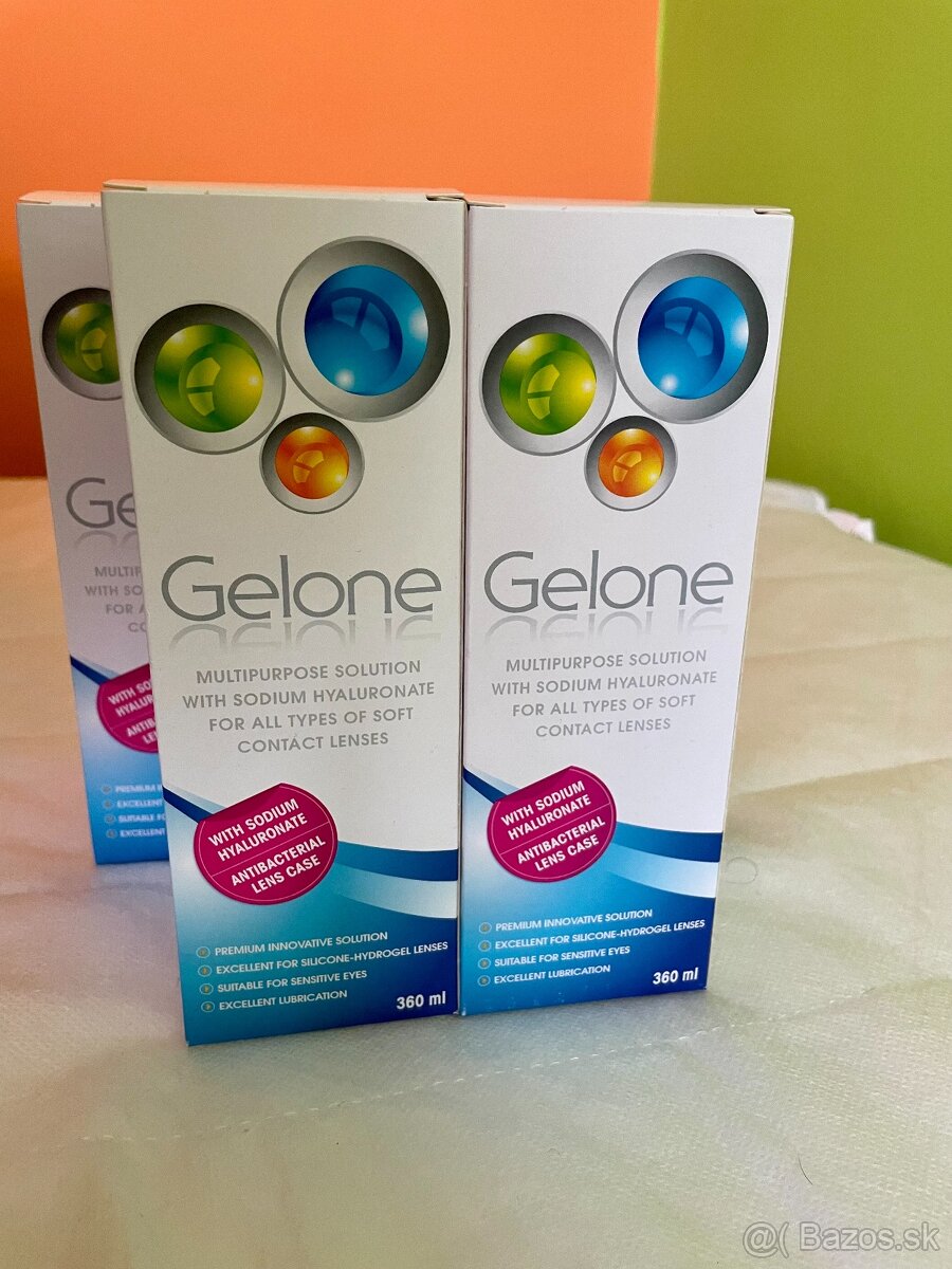 Roztok na kontaktné šošovky Gelone - 2