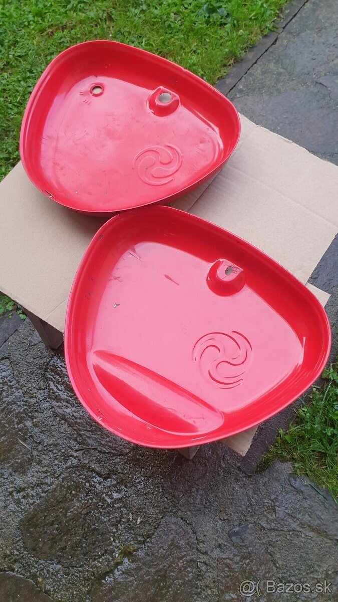 Simson Enduro S51 kastlíky červené - 2