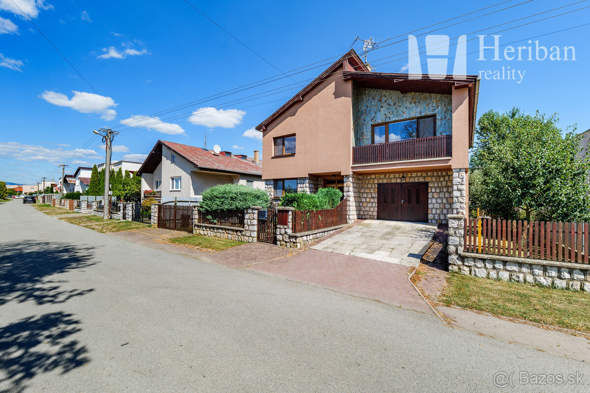 5izb.rodinný dom s 6,9ár.pozemkom, obec Budulov, KE-okolie - 2