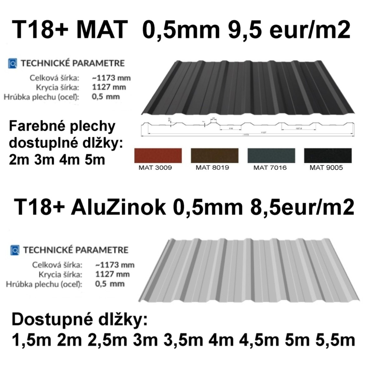 Trapezový plech, ihneď k odberu - 2