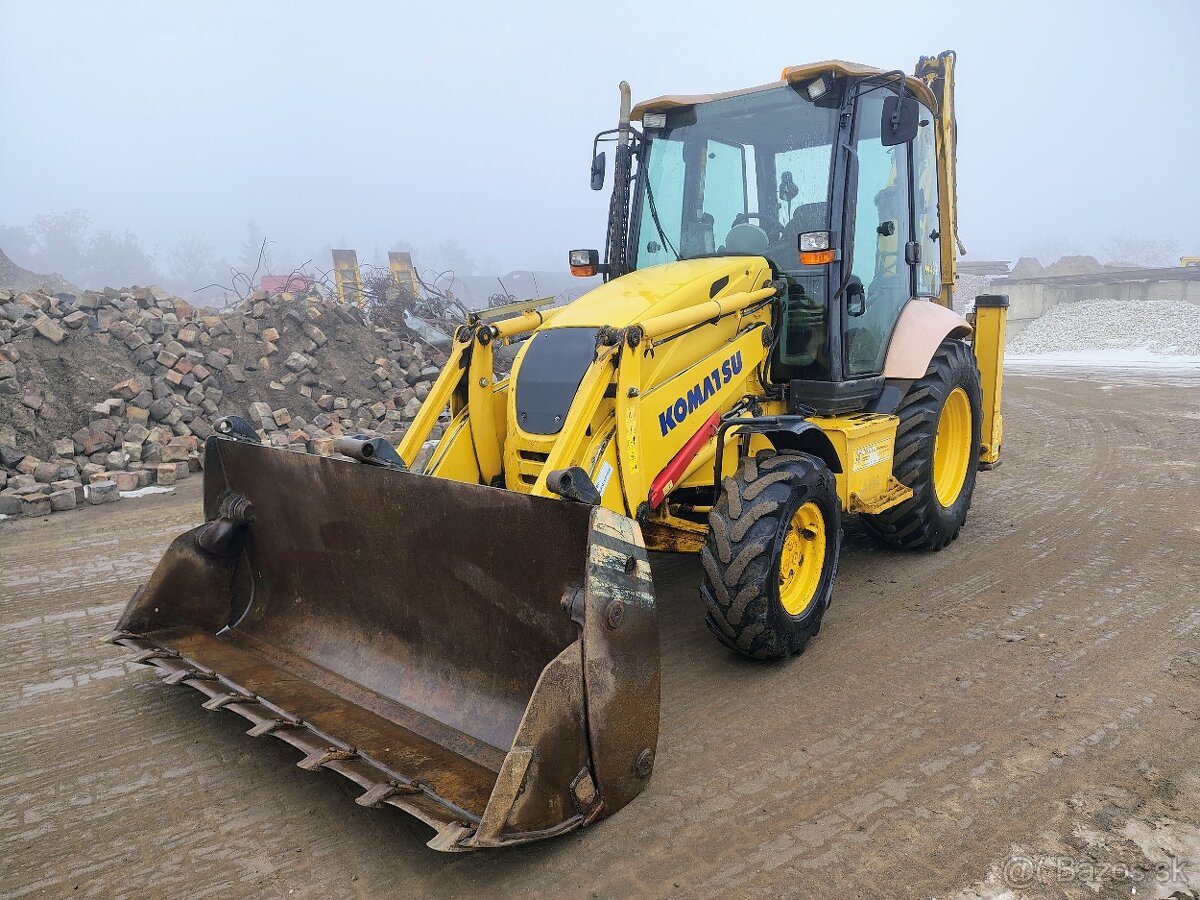 Rýpadlonakladač Komatsu WB93R - 2