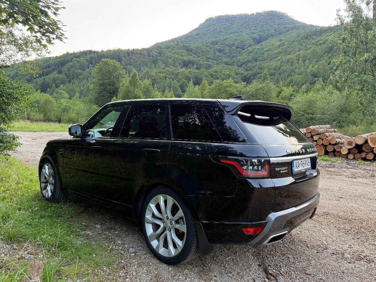 Range Rover Sport 3,0D SDV6, 225kW (306k), 4x4, 2019, ťažné