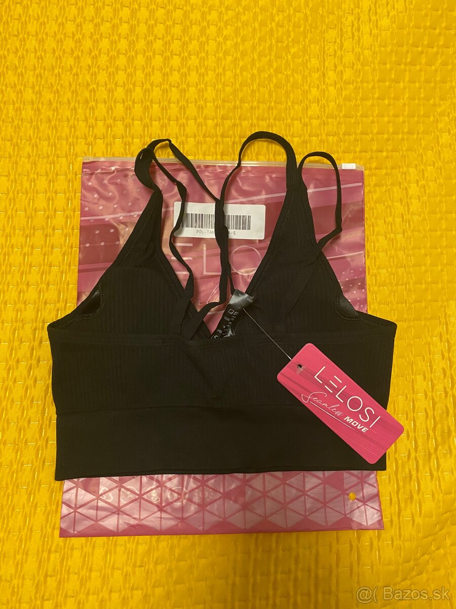 Čierna športová podprsenka - 2