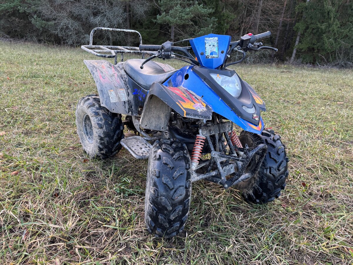 Predám jedinečnú atv 90cc 2T