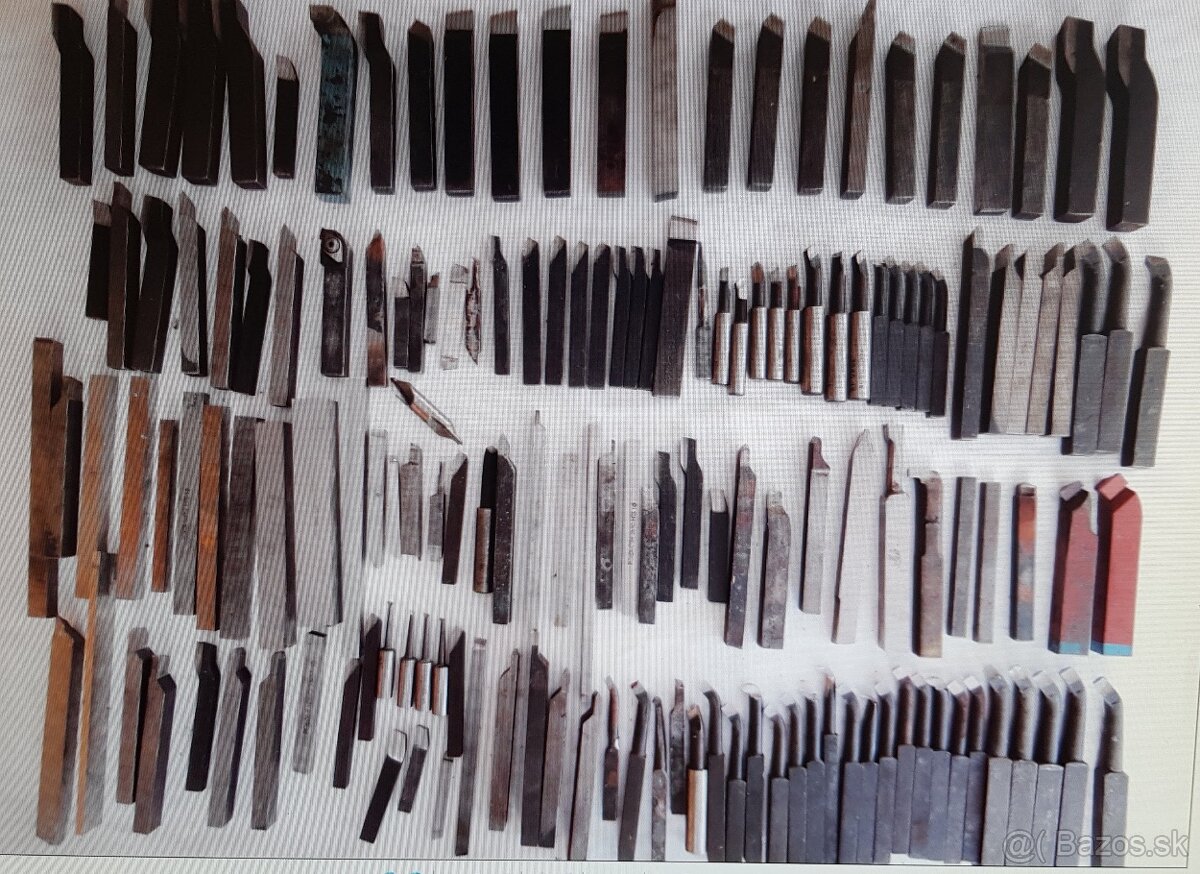 Hriadele na frézu,sústružnícké nože - 2