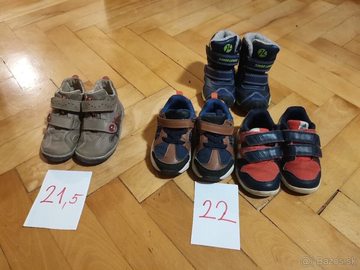Obuv vel.č. 22-27 - 2