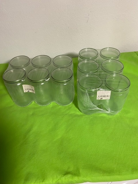 Pohár zavárací OMNIA 720ml, 6 ks, bez viečka. - 2