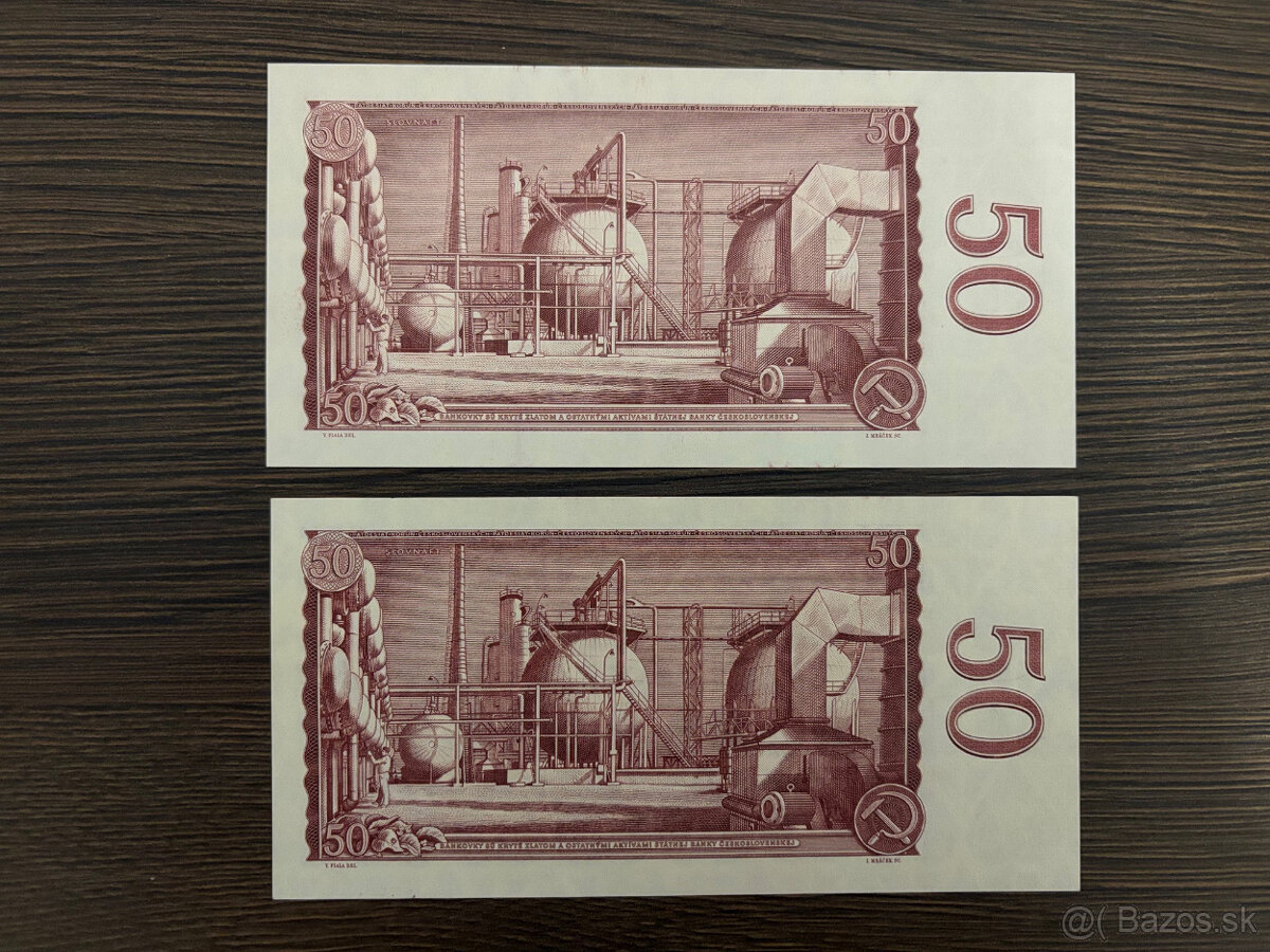 50 Kčs 1964 UNC - 2