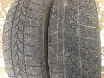 Predám zimné pneu185/70r14 5mm - 2