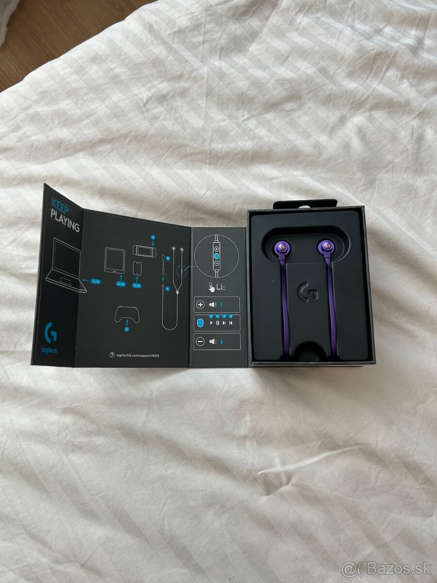 Logitech G333 Gaming Earphones Black - 2