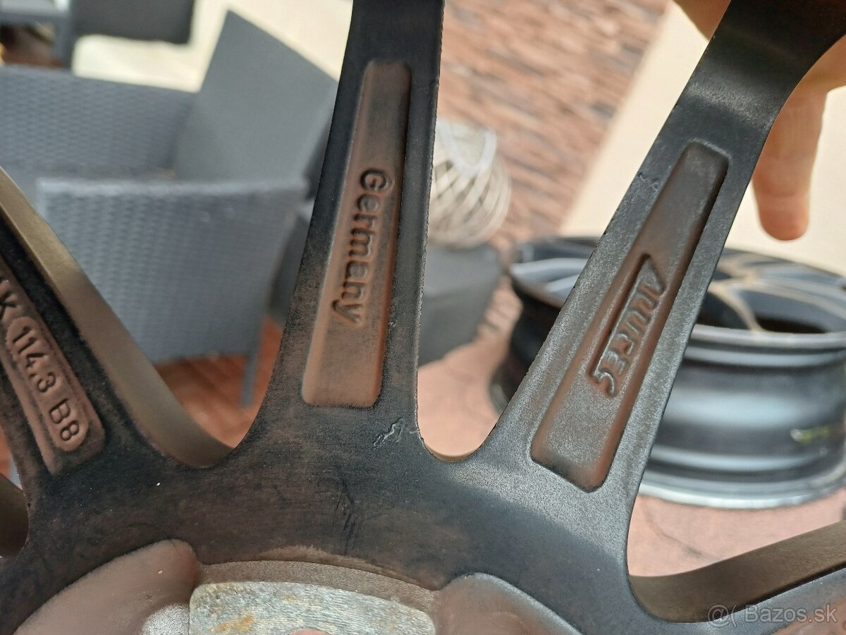 Alu disky 5× 114.3 r 17 - 2