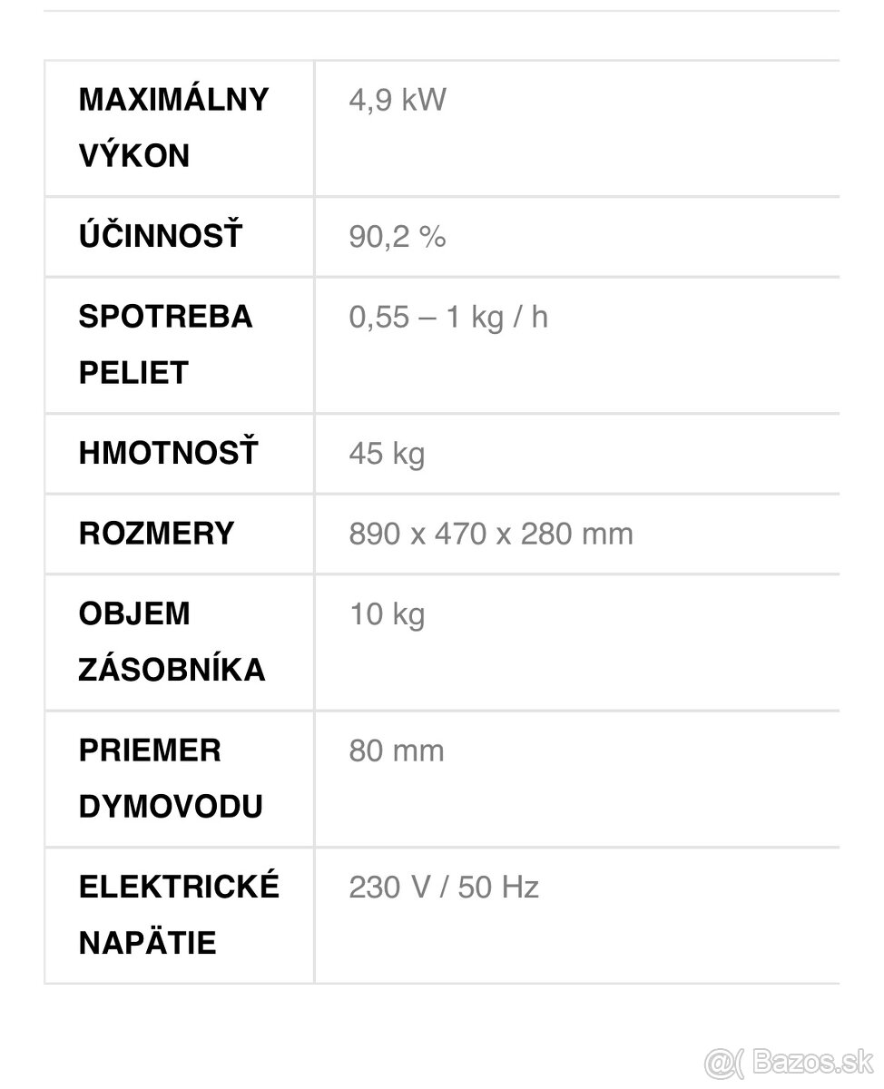 Peletové kachle - 2