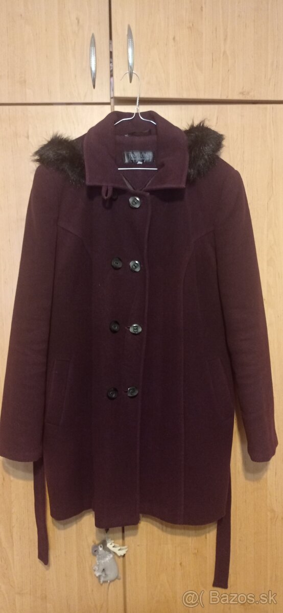 Dámsky flaušový kabát - 2