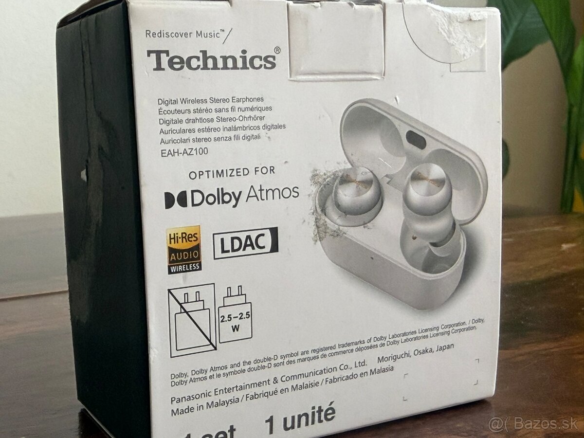 Technics AZ100 True Wireless slúchadlá - nové - 2