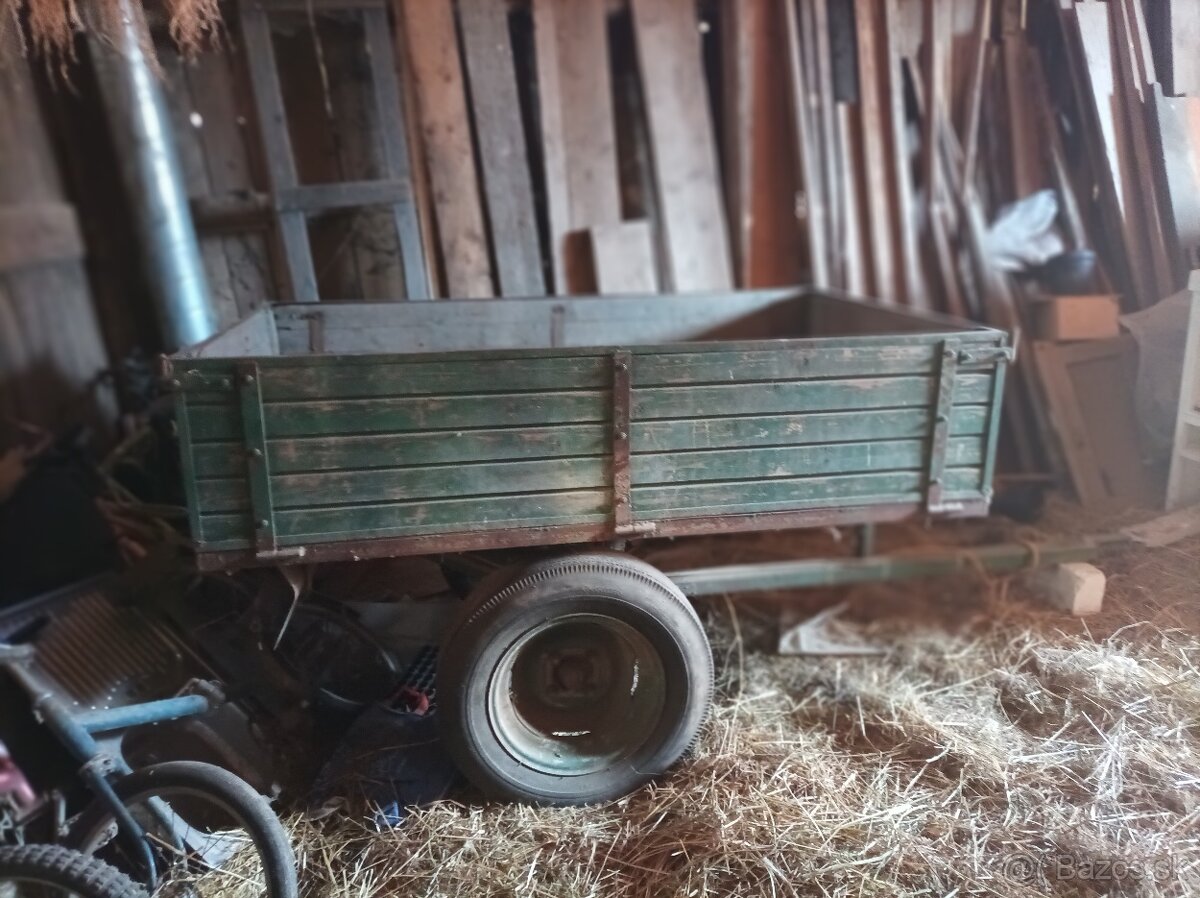 Vlečka za malotraktor - 2