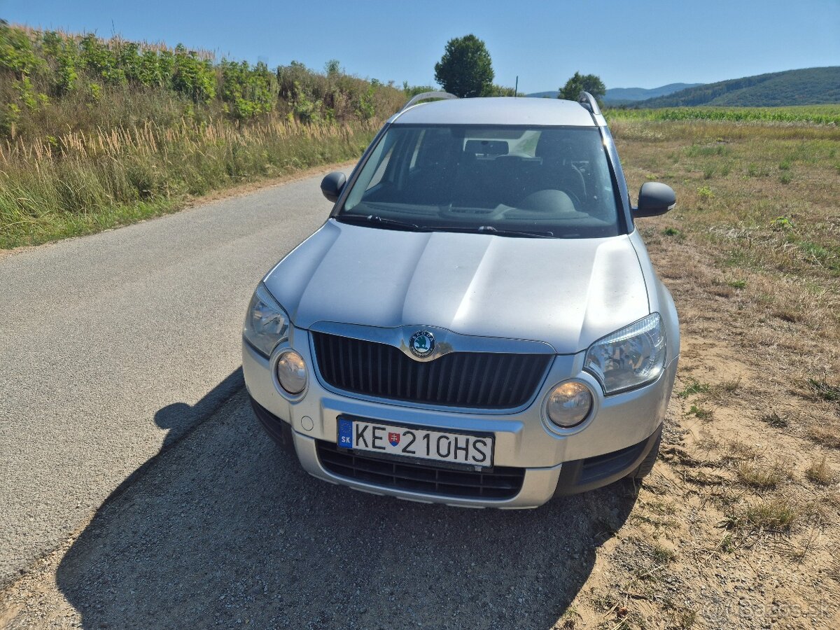 Predam Škodu Yeti 1,6-77kw r.v.2012 - 2