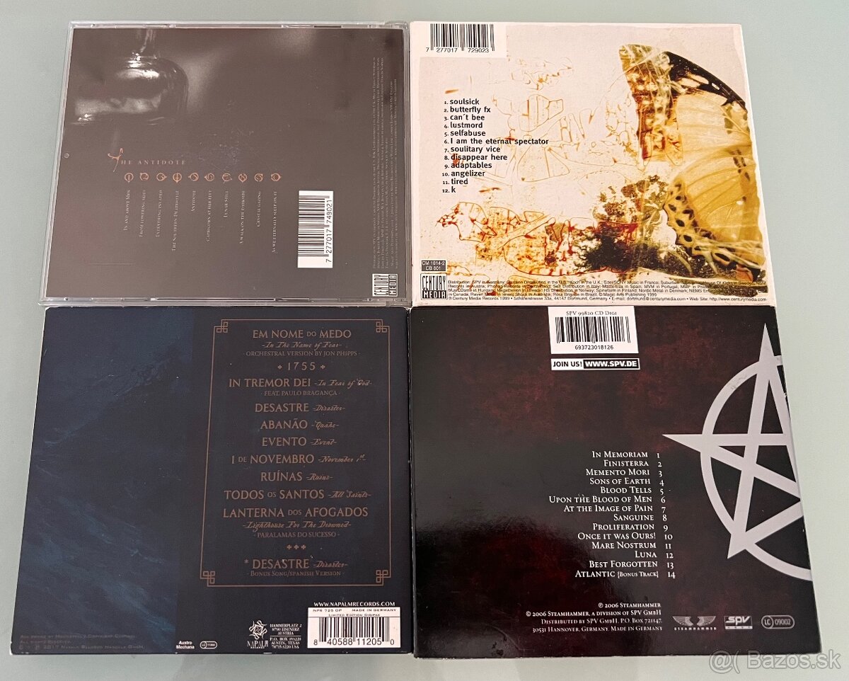 Moonspell 4xCD - 2