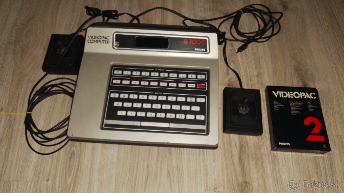 Philips Videopac g7000 s herním cartridge 2 . - 2