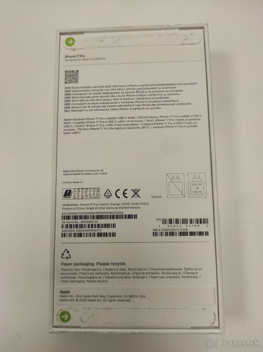 iPhone 17 Pro 512GB Cosmic Orange - 2
