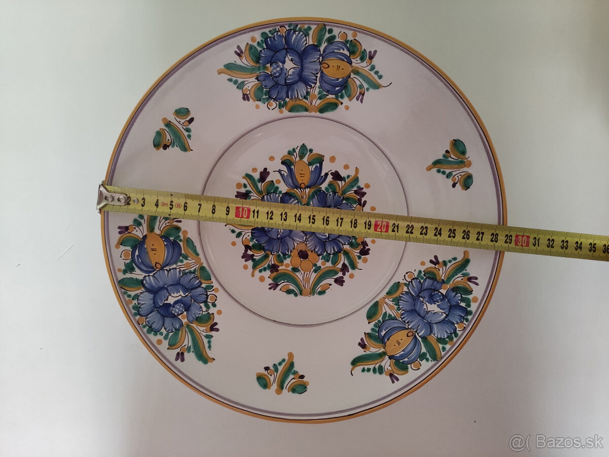 Modranská keramika tanier 29 cm - 2